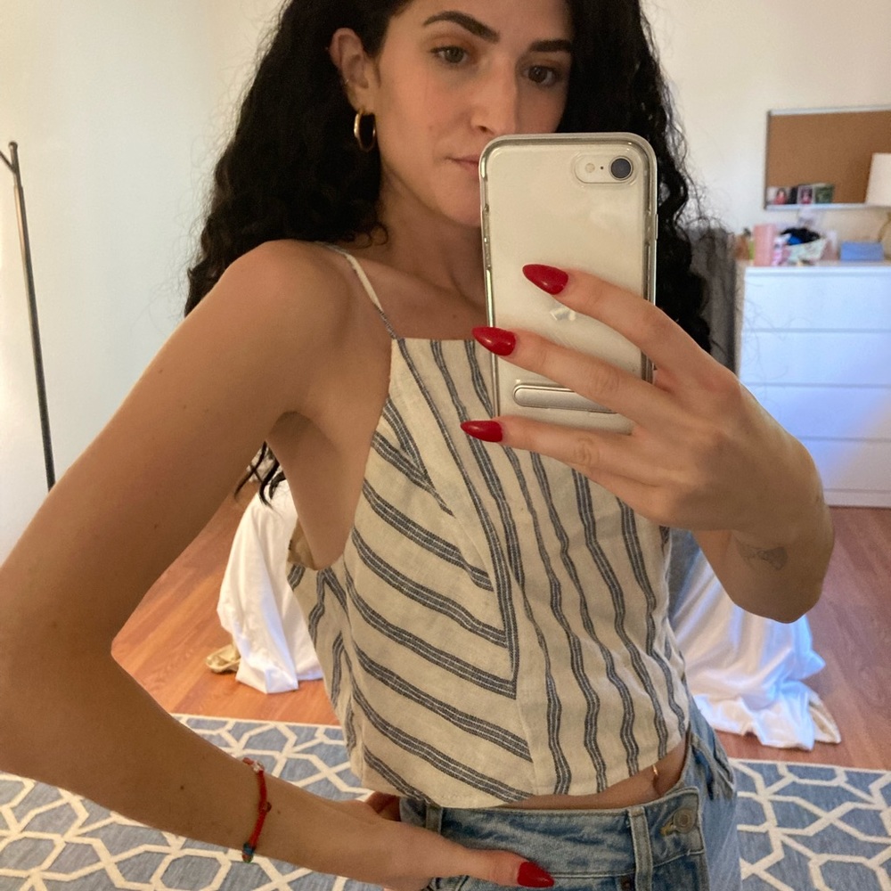 BCBG GENERATION striped top